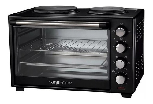 Horno de mesa eléctrico Kanji KJH-HE48001RAC 48L negro 220V