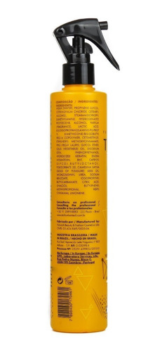 Imagem 3 de 5 de Fluído Para Escova Itallian Trivitt Protetor Térmico 300 Ml