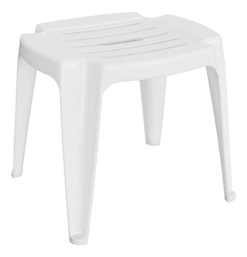 Mesa Auxiliar Ratona Plástico Jardín Pileta 42x37 Cm Wenco 