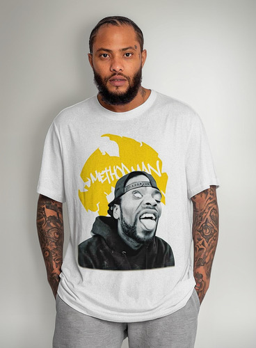 Polera Estampada Dtf The Methodman 1028 Wu-tang Clan Rap