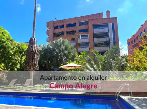 Apartamento En Alquiler En Campo Alegre Amoblado Con Gym Y Piscina