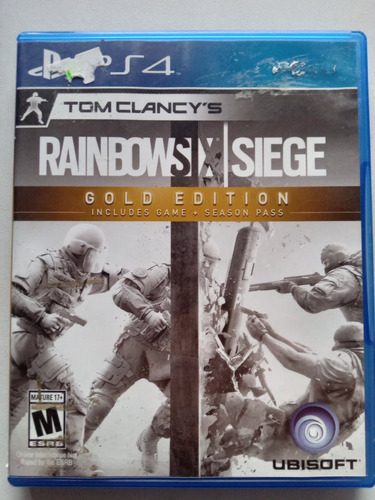 Tom Clancy's Rainbowsix Siege Gold Edition - Ps4 Fisico