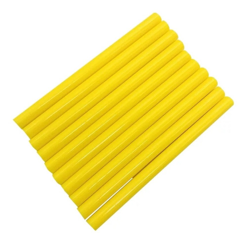 Pack 60 Silicona Barra Color Amarillo Pegamento 