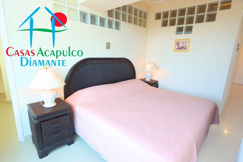 Imagen 16 de 30 de Cad Acapulco Marqués 705. Depa De Playa Para 6 Personas. Servicio De Limpieza