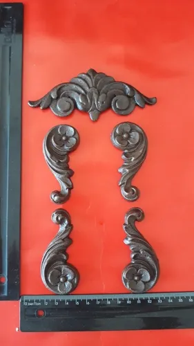 comprar Adorno Para Relógio Antigo Junghans Carrilhão (5 Peças)