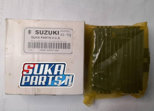 Regulador Rectificador Suzuki Ub125 Burgman #32800-42k00-000