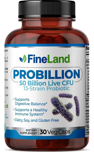 Probiotico 50 Billion 30 Caps - U - Unidad A $13063