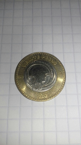 Moneda De 20 Pesos 100 Años Del Ejército Mexicano 2013