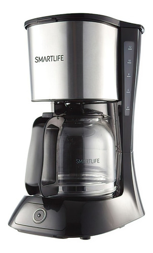 Cafetera Smartlife Sl-cm9402 Negra Y Plata 220v