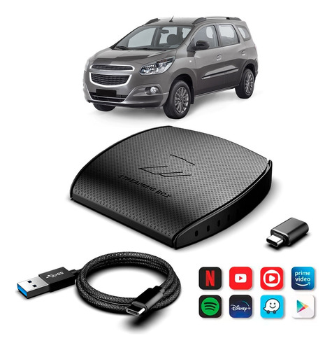 Streaming Box S 2gb Ram 32gb Spin Carplay