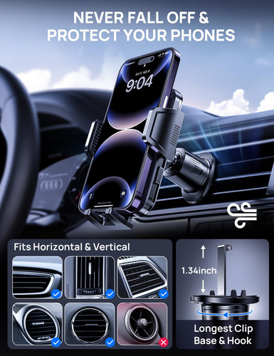 Soporte Para Teléfono Con Ventilación De Coche Guanda 2025,