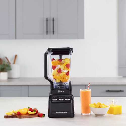Licuadora Ninja Smoothieiq Jarra 2.1l Y Auto-iq Co750b Negro Negro