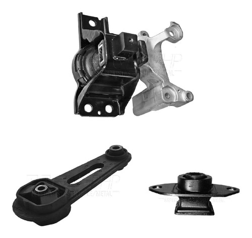 Kit 3 Soportes Motor Y Transmision Sentra 2.0l 2007-2012 Std