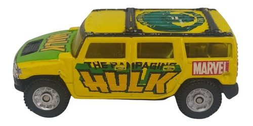 Hummer  Increible Hulk Auto Camioneta Avenger Vengador 1/64