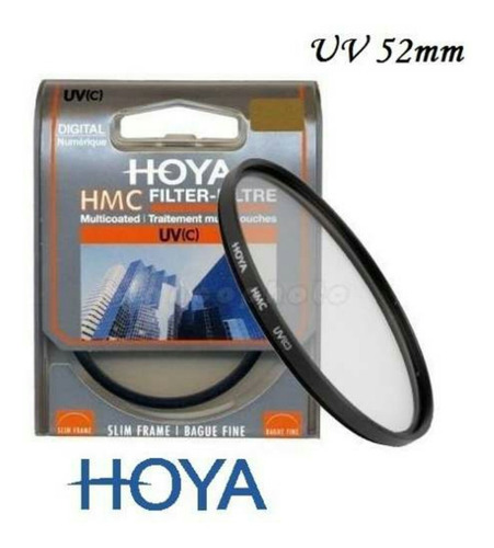 Filtro Hoya Uv 52mm Hmc (canon, Nikon, Sony)
