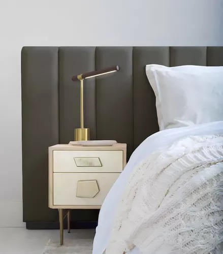 Cabeceira Modulada Estofada De Cama Para Quarto 17 Placas