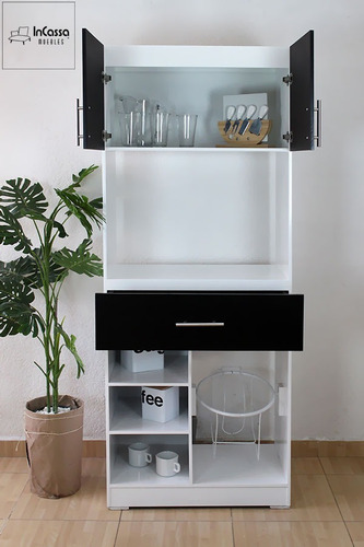 Alacena Para Microondas Minimalista Mod Coruña Para Cocina