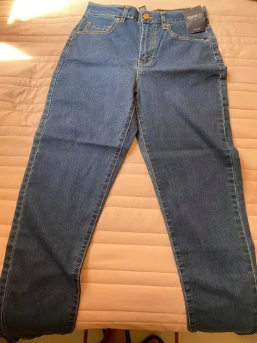 Pantal n Forever 21 Mezclilla Talla 28