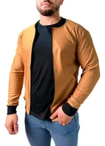 Comprar Campera Jacket Bomber Liviana Bengalina Sin Capucha Hombre