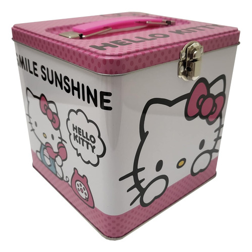 The Tin Box Company Hello Kitty Apila Y Transporta Lata. Caj