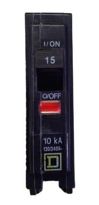 Interruptor Termomagnetico 1x15a Square D Qo115 15 Ampers
