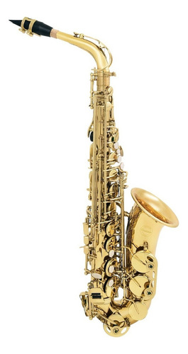 Amw Custom Saxofone Alto Laqueado Eb Mi Bemol Case