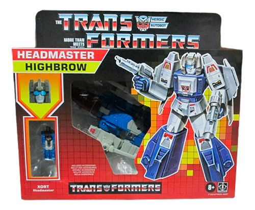 Figura  Evil Decepicon Headmaster Highbrow Transformers