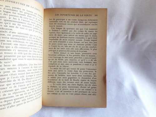 Imagen 3 de 3 de Les Infortunes De La Vertu Sade Gallimard Frances Poche