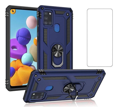 Case Shockproof Para Samsung Galaxy Series + Glass 21d