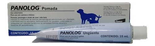 Pomada Antiflamatória Panolog 15ml - Elanco