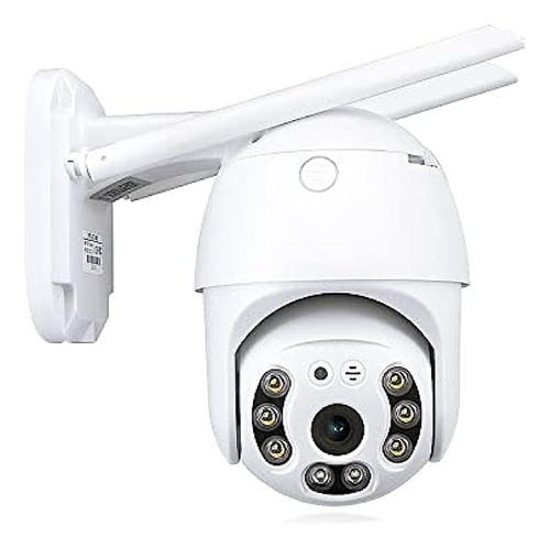 Camara De Seguridad Exterior 1080p Wifi 2 Antenas