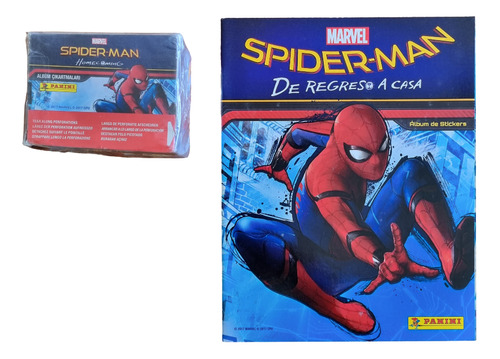 Álbum Spiderman De Regreso A Casa + Caja Sellada - Panini
