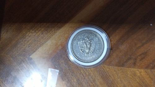 Moneda De Coleccion De Un Peso De Plata Ley 0720 (Usado)