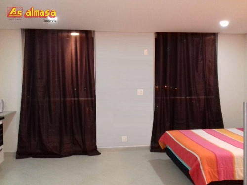 Imagem 6 de 22 de Studio Com 1 Dormitório À Venda, 38 M² Por R$ 270.000 - First - Vila Augusta - Guarulhos/sp - St0003