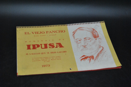 Antiguo Almanaque Ipusa 1973 Vintage Colección Viejo 