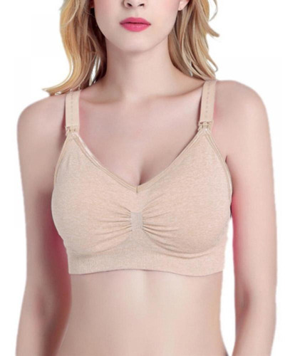 Brasier De Maternidad Talla M Color Piel Con Almohadillas