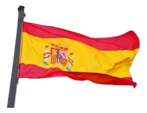 Bandeira Espanha 1,5mx90cm Festas Decoração