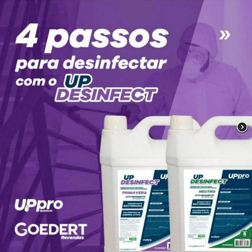 Desinfetante P/ Uso Geral 5l (concentrado 1:40) Neutro