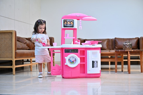 Imagen 4 de 8 de Cocinita Infantil Prinsel Cook'n Play Con Sonidos