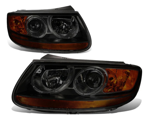 Par Faros Delanteros Hyundai Santa Fe  2009 2010 2011 2012