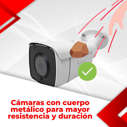 Kit Cctv Vigilancia Seguridad 16 Cámaras Ip Video Hd 2k Nvr