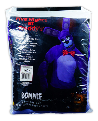 Disfraz Scott Cawthon Five Nights At Freddy's Bonnie Adult Costume
