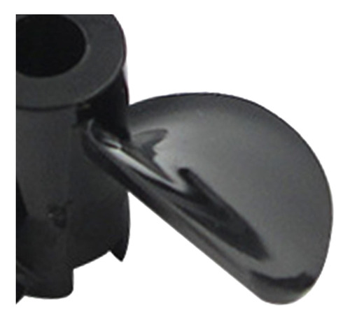 2x Hélices Externas De Barco Rc 30mmx3cm 30mmx3cm Preto