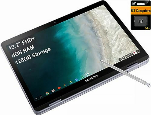 Portátil Samsung Chromebook Plus V2 360 2-en-1 Con Pantalla 