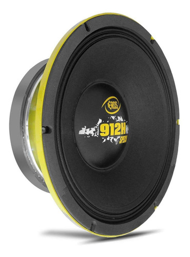 Eros Woofer 12 Polegadas 912h Special 900 Rms 6 Ohms 12'' Cor Preto E Amarelo