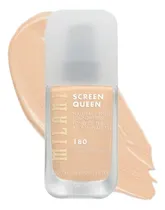 Comprar Maquillaje Milani Screen Queen Foundation 150 Cool Shell Tono 180 Warm Shell