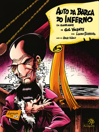 Auto Da Barca Do Inferno Em Quadrinhos, De Vicente, Gil. Editora Peiropolis, Capa Mole Em Português