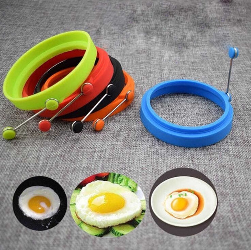 Molde De Silicona Para Huevo Frito, Pancakes Redondo 11cm