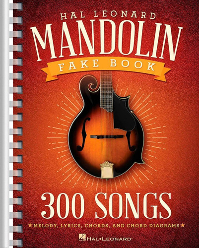 Libro:  The Hal Leonard Mandolin Fake Book: 300 Songs