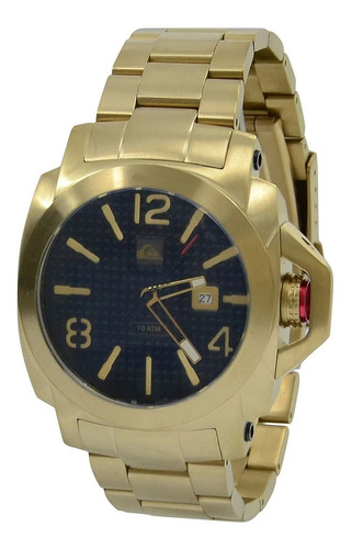 Relógio Quiksilver Lanai Ss Original Dourado/preto